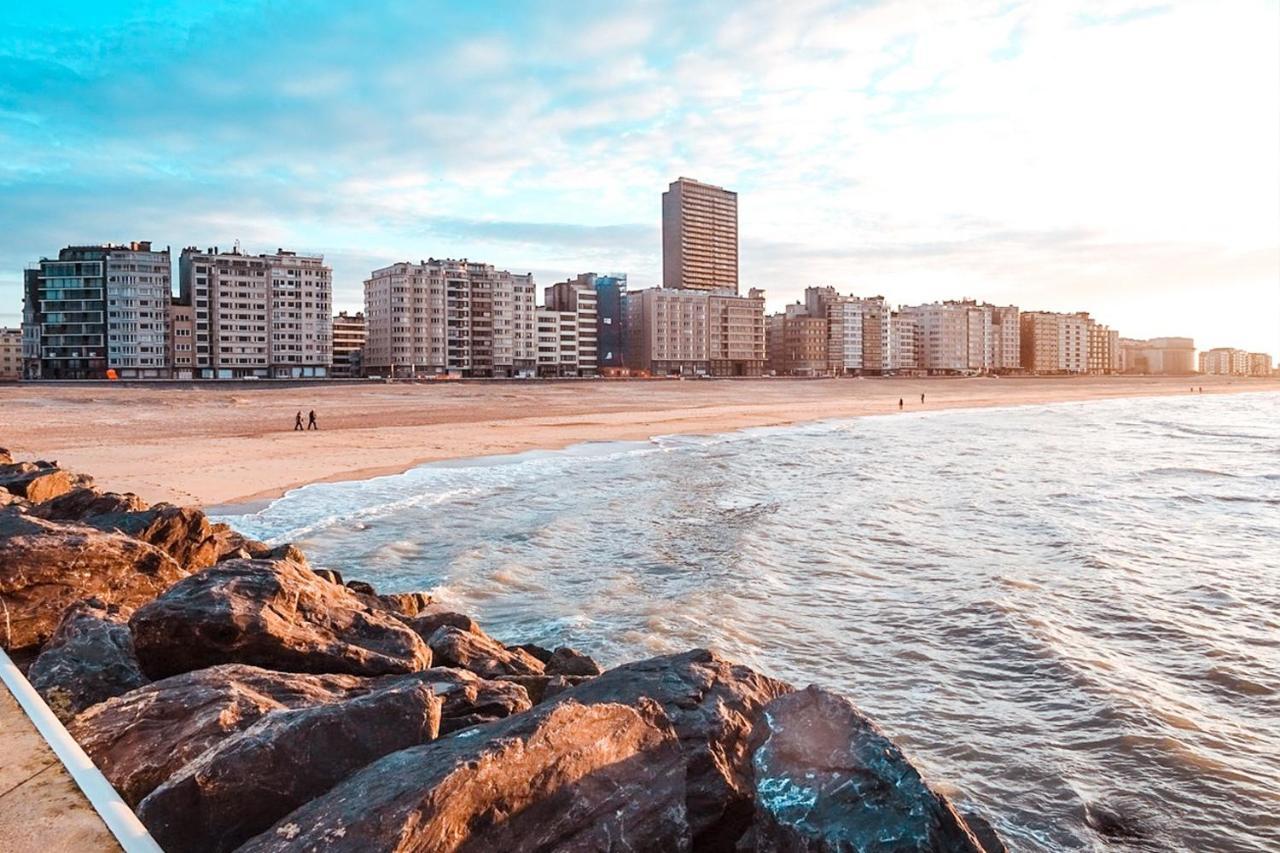 Moderne Appartement Aan Zee Oostende Eksteriør billede
